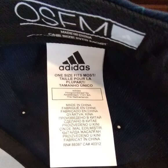 Adidas Color Pop Snapback Hat Navy/Lime Green NWT - Picture 9 of 10